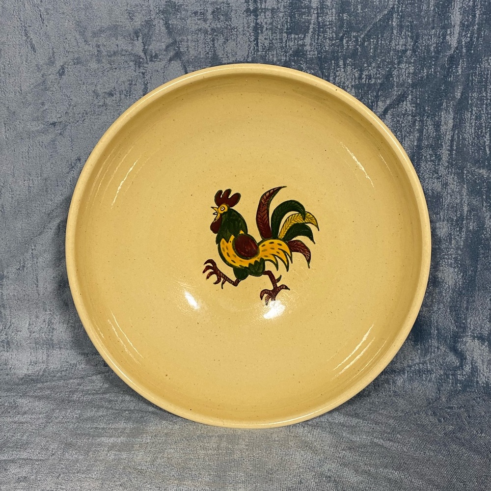 Vintage Metlox Poppytrail California Provincial Large Salad Serving Bowl